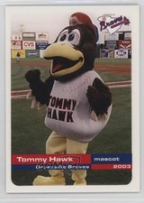 2002 Grandstand Greenville Braves Tommy Hawk 0t2