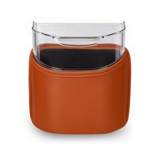 PU Leather Car Trash Can Removable Leakproof Liner Clip On Seat Back Bin SUV