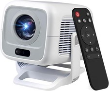 Mini Projector with WiFi Bluetooth Native 1080P Android TV