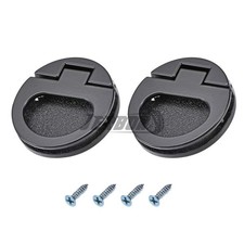 2Pcs Flush Ring Pull Handles Zinc Alloy Door Pull  for Drawer Sliding Door