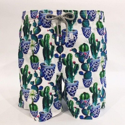 MC2 Saint Barth Cactus Print Boxer Suit Mens