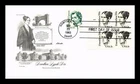Dr Jim Stamps Dorothea Dix Block First Day Cover Artmaster Cachet