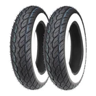 Whitewall Tyre Set 2 Piece 3.50 - 10 for Vespa PK PX 50 80 125 150 200 XL