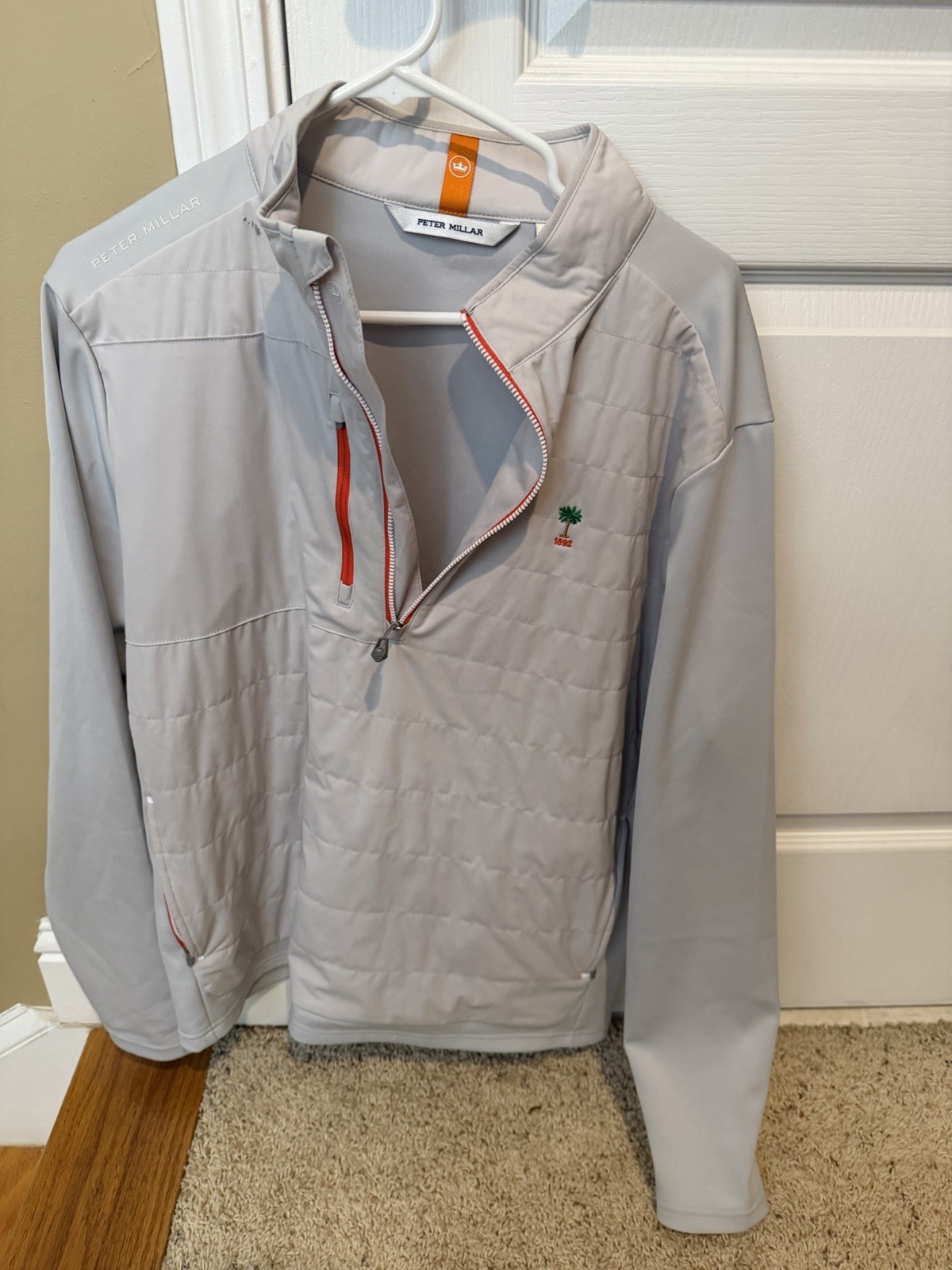 peter millar 1/4 pullover zip large - image 1