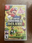 New Super Mario Bros U Deluxe Nintendo Switch Complete Tested Working