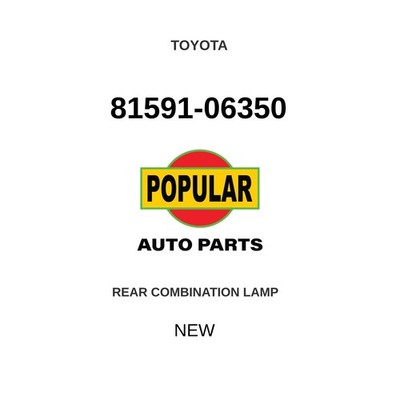 Original 2010-2011 Toyota Camry Heck Kombi Lampe 81591-06350