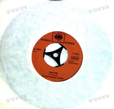 The Dave Brubeck Quartet - Take Five / Blue Rondo A La Turk 7'' (VG+) '*