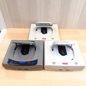 LOT 3 Sega Saturn Console broken for parts JUNK Japan White & Gray HST-3220 3200