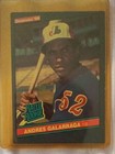 Photo of 1986 Donruss #33a Andres Galarraga RC Montreal Expos Baseball Card
