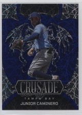 2023 Panini Chronicles Crusade Blue Velocity Prizm 71/99 Junior Caminero #3 o7m