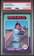 1975 Topps 228 George Brett RC PSA 4 150448597