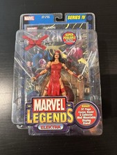 ToyBiz Marvel Legends Series IV 4 ELEKTRA Figure with Electra Marvel Comic- NIB