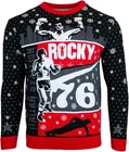 Rocky Balboa Christmas Jumpers Small New