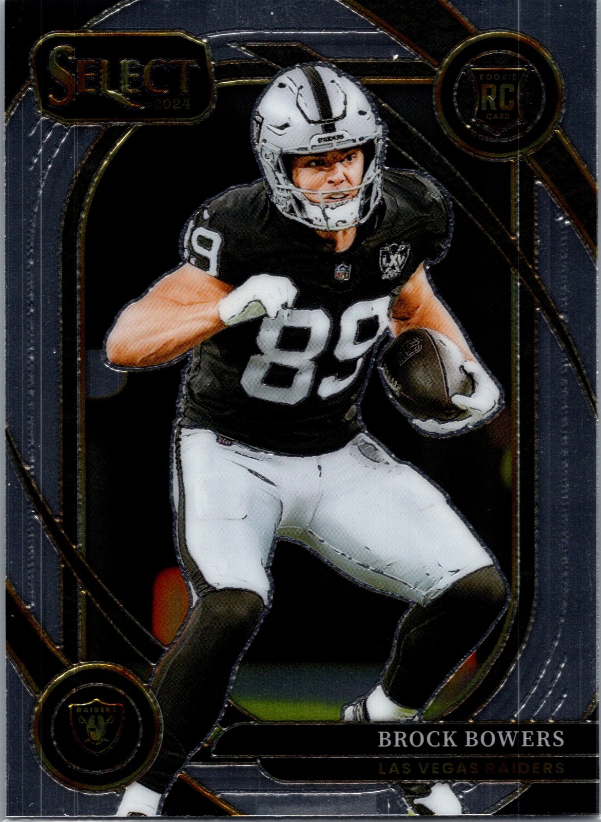 2024 Panini Select #222 Brock Bowers Club Level
