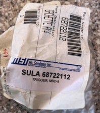 Sullair 68722112 Trigger MRD-9 Pneumatic Rock Drill Replacement Part Lot of 2