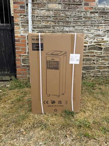 NEW ELECCI 9000 BTU Mobile Air Conditioner 4 in 1 Remote White (FAST SHIPPING)