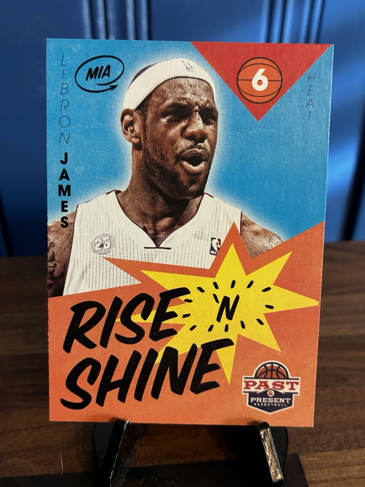 2012-13 Panini Past & Present Rise 'N Shine LeBron James #63 Miami Heat