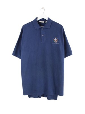 Vintage US Embassy Baghdad Polo Blau XL Herren