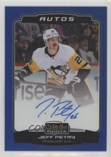 2022-23 O-Pee-Chee Platinum Blue Rainbow Auto Jeff Petry #BA-JP Auto 0f5s