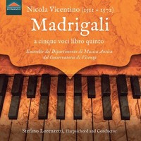 Audio Cd - Nicola Vicentino - Madrigali A Cinque Voci Libro Quinto - Dynamic -D