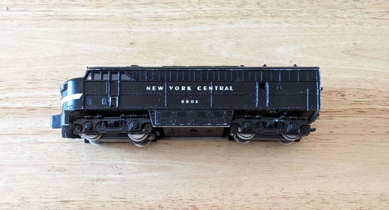 Vintage AHM TEMPO New York Central Diesel Locomotive #6603 HO Train