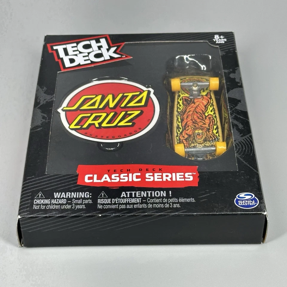 Tech Deck Classic Series Santa Cruz Steve “Salba” Alba Tiger Fingerboard Sealed - Image 3 of 4
