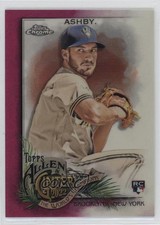 2022 Topps Allen & Ginter Chrome Magenta Refractor 156/199 Aaron Ashby #174 0fv4