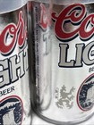 Vtg Coors Light 6 Pk Cants with 2 Faced GOLF BALLS INSIDE Each NEVER OPENED — photo 4