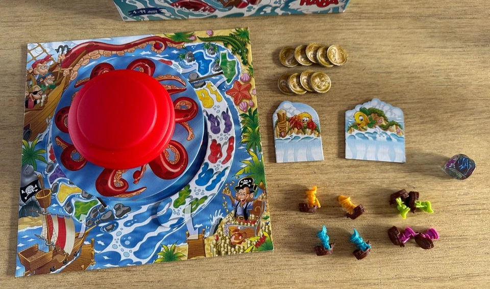 HABA 301366 - TITUS TENTAKEL - Vorsicht Krakenarme! - ab 4 Jahren vollständig - Bild 2 von 4