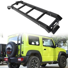 Scala scala porta coda posteriore auto alluminio per Suzuki Jimny 2019+ BLK.