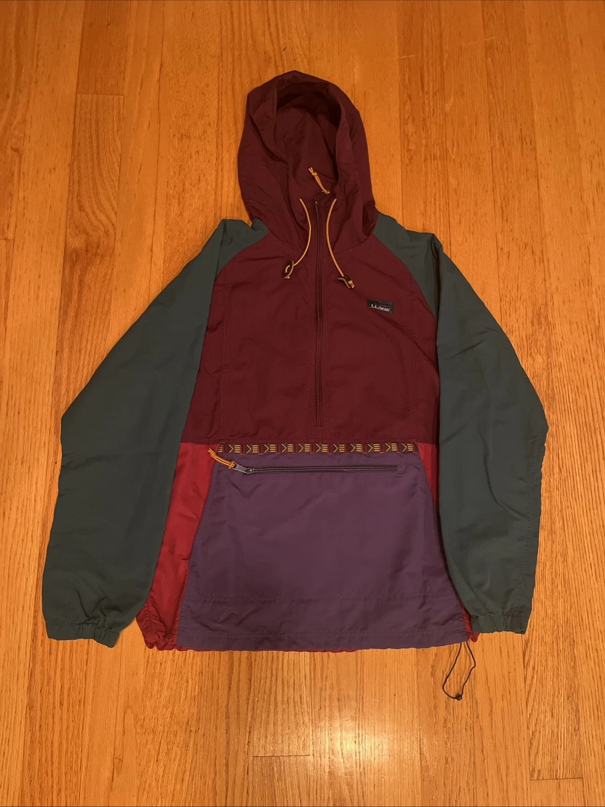 LLBean Nylon Anorak Jacket Men’s Medium
