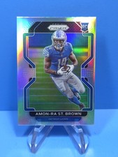 2021 Panini Prizm Football Amon-ra St. Brown Silver Prizm RC Lions