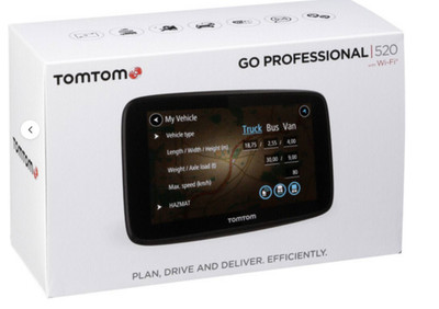 TomTom Navi GO Professional 520 für LKW, Bus Live Verkehr Blitzer