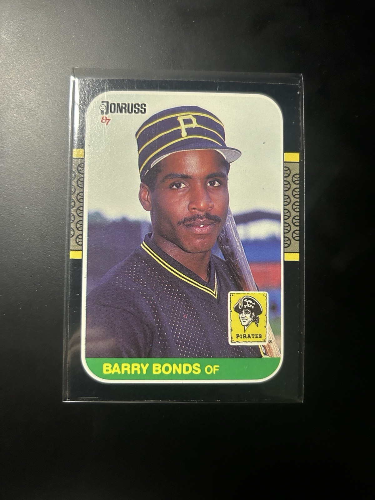 Donruss 1987 Barry Bonds #361 Pittsburgh Pirates Rookie Base Set MLB Baseball