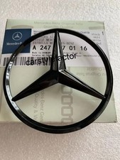 Mercedes Benz B-Klasse W247 Stern Heck Hinten Emblem Schwarz Glanz A2478170116