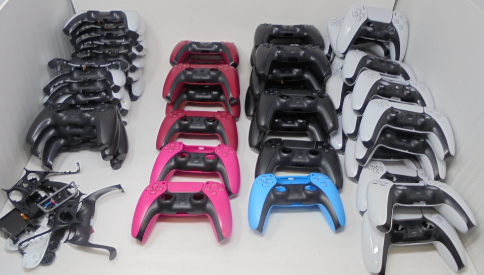 Replacement Parts R JOBLOT - PS5 Dualsense Controller Replacement Shell Genuine Sony Parts ...