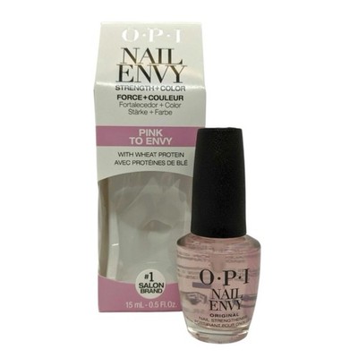 OPI Nail Envy Natural Nail Strengthener Treatment PINK TO ENVY w/ Wheat Protein