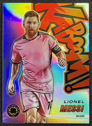 LIONEL MESSI 2025 PANINI PRIZM FIFA CLUB WORLD CUP #15 KABOOM! INTER MIAMI
