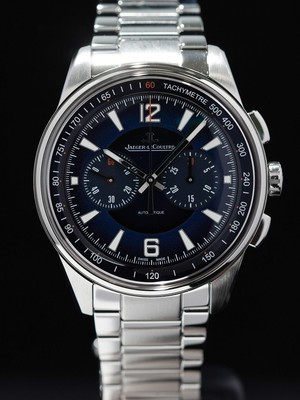 Jaeger LeCoultre Q9028181 Polaris Men's Watch in Blue, Stainless Steel 42mm