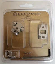Leupold 51257 STD Remington Model 7 Rifle Two Piece Silver Scope Base NEW 
