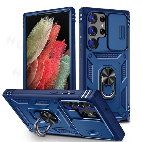 Coque Antichoc Odeydo Pour Xiaomi 14T - Protection Coulissante, Couleur Bleue (neuve)