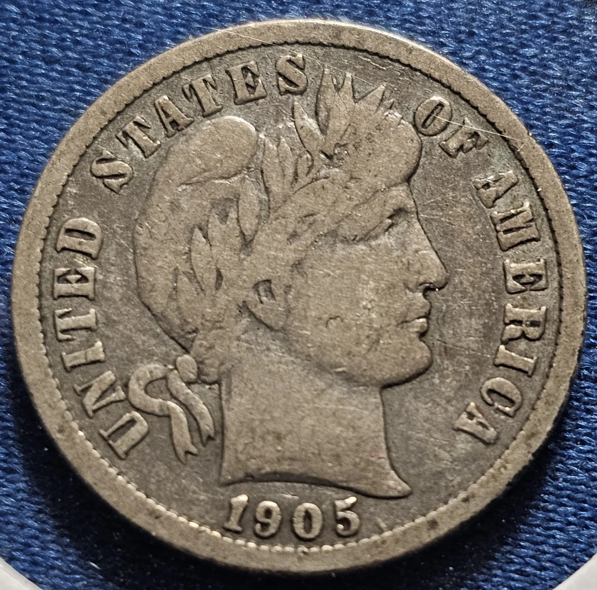 1905 Year Barber US Dimes (1892-1916) for sale | eBay