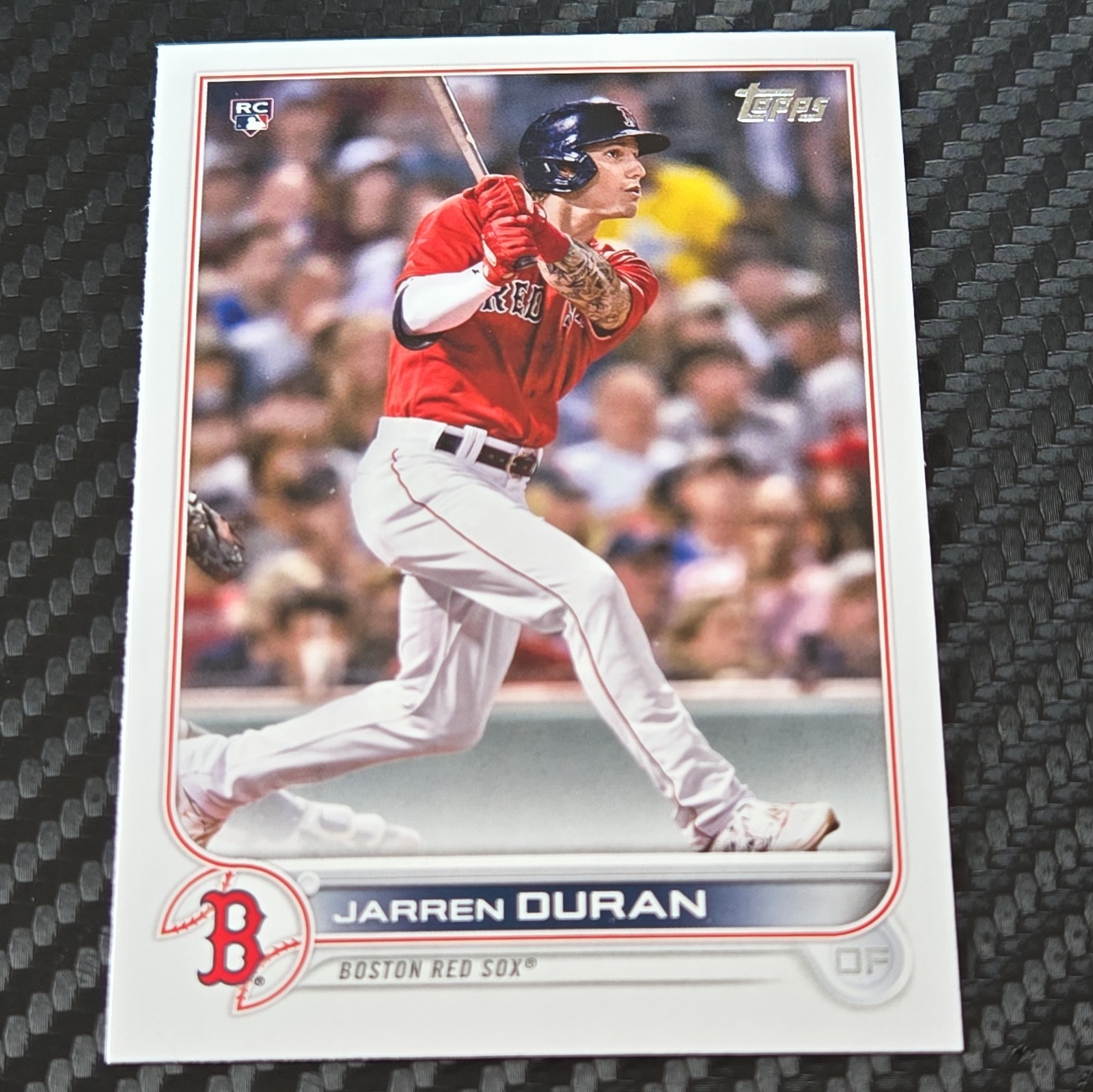 2022 Topps #187 Jarren Duran Rookie Card RC