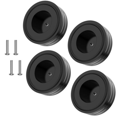 4stk Aluminium GerätefÜße HiFi Lautsprecher Plattenspieler Base Isolation Feet - Picture 14 of 16
