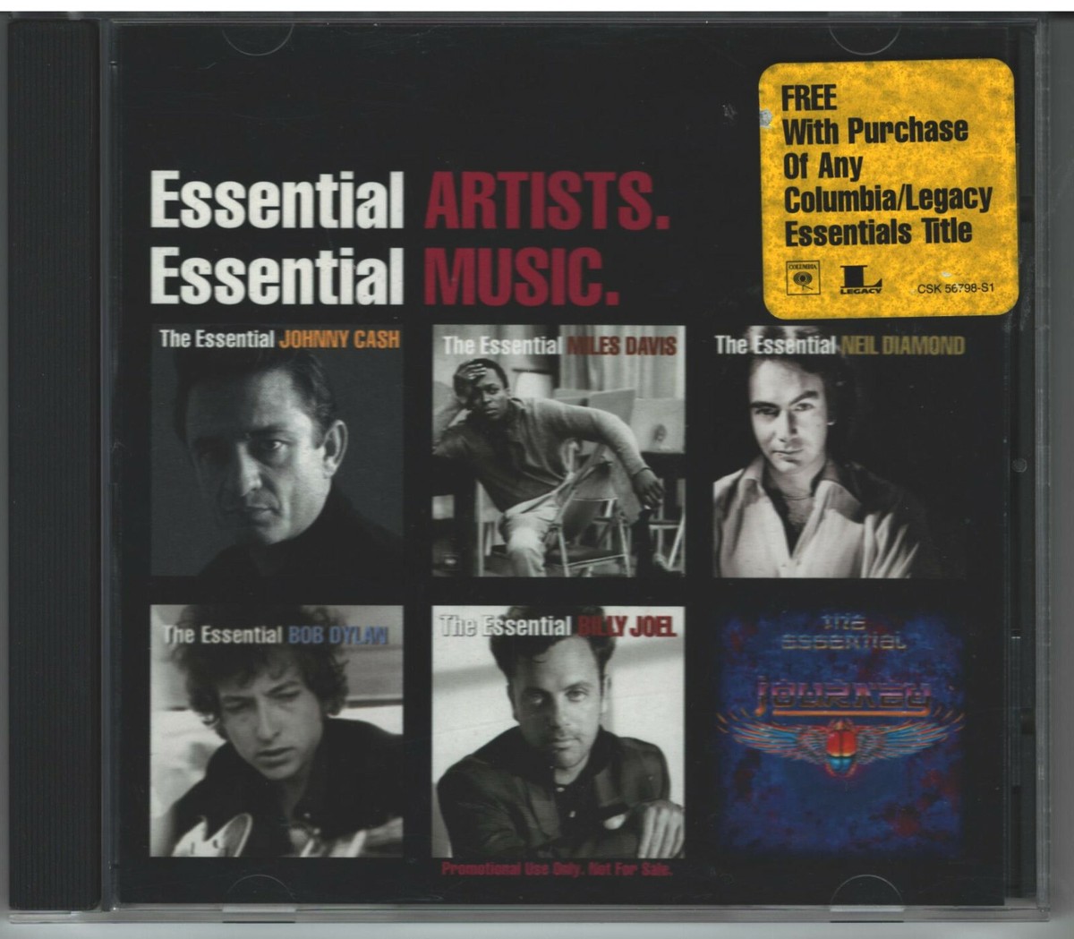 ESSENTIAL ARTISTS ESSENTIAL MUSIC Various Artists (CD, 2002