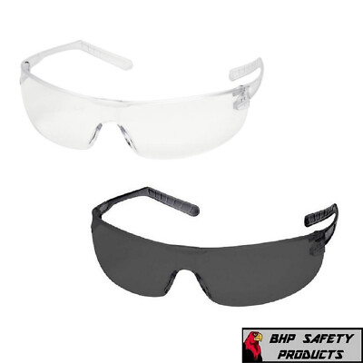 ELVEX HELIUM 15 ULTRA-LIGHT WEIGHT SAFETY GLASSES SUNGLASSES HIGH IMPACT Z87.1