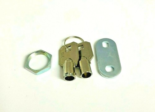 1 x 28.6mm / 1-1/8" HIGH SECURITY ROUND KEY LOCK - FRUIT MACHINES or POOL TABLES - Picture 3 of 3