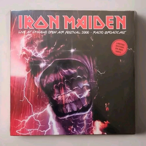 IRON MAIDEN - Live Dynamo Open Air Festival 2000 NEW SEALED LimitED RED Vinyl LP