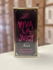 * VIVA LA JUICY NOIR * Juicy Couture 3.4 oz edp Perfume Women * NEW SEALED BOX *
