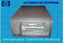 HP Tape drive LTO-1 Ultrium 230 External Q1516A 100/200Gb 301567-001 FH LVD